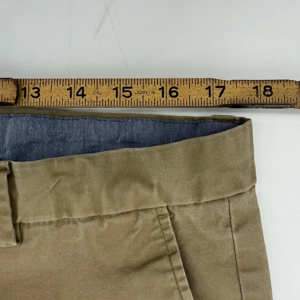 Banana Republic Fulton‎ Skinny Chino Mens 36x28 Acorn Brown Excellent Stretch